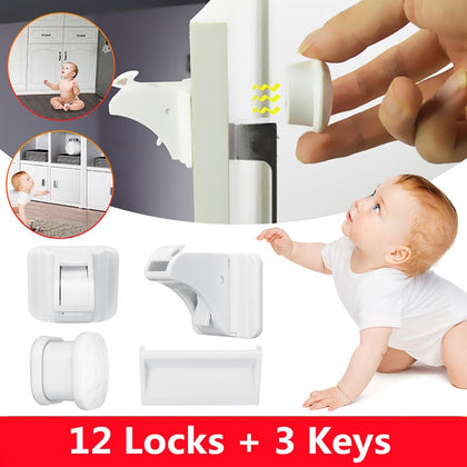 12+3 set Magnetic Child Lock