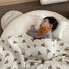 Baby Blankets Bear Print Cotton Blanket Casual Sleeping Blanket