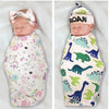 Cap Newborn Cocoon Wrap Cotton Swaddling Bag Baby Envelope Sleep sack