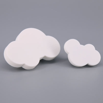 White Cloud Kids Drawer Knobs